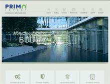 Tablet Screenshot of primainvest.eu